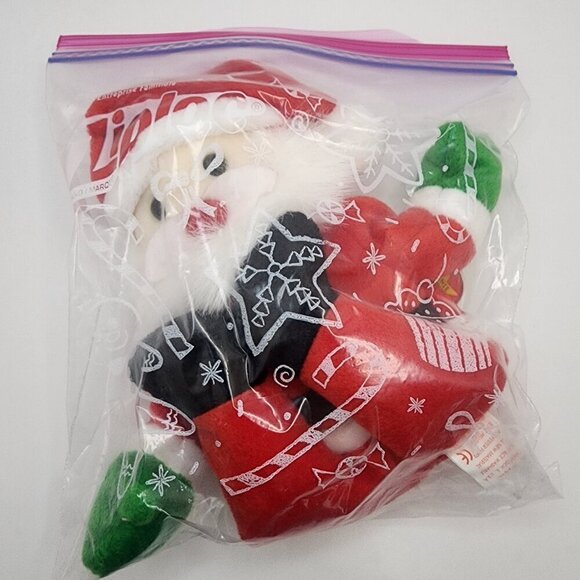 TY Beanie Baby "Santa the Santa Claus" with Both Hang and Tush Tags - Picture 13 of 14